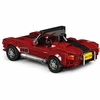 Lean Toys Statybinės kaladėlės raudonos 391 vnt.