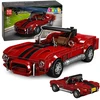 Lean Toys Statybinės kaladėlės raudonos 391 vnt.
