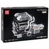 Lean Toys V8 variklio konstruktorius 2024 vnt.