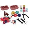 Dėlionė Lean Toys 3D Konstrukcinis Galvosūkis su Gręžtuvu