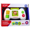 Lean Toys Interaktyvi edukacinė vaikų konsolė su kortelėmis ir šviesos efektais