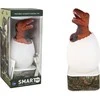 Lean Toys Dinozaurų kiaušinių lempa LED mikro USB raudona T-Rex