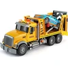 Lean Toys Vilkties sunkvežimis su sportiniu automobiliu 2in1