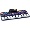 Lean Toys Muzikinis kilimėlis su pianinu ir instrumentais, 60x30 cm
