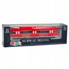 Lean Toys Metro traukinys raudonas