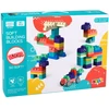 Lean Toys kaladėlės spalvotos 80 vnt.