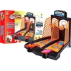 „Lean Toys“ mini krepšinio arkadinis žaidimas „Juoda“ kamuoliai
