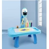 Lean Toys Mėlynas 2-in-1 mini projektorius vaikams
