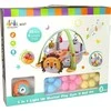Lean Toys Žaidimų kilimėlis Konig Kids su kamuoliukais