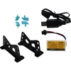 Lean Toys Turkio ir geltonos spalvos RC valdomas vandens laivas