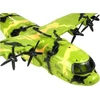 Lean Toys LeanToys Didysis karinis lėktuvas su figūrėlėmis 64 cm
