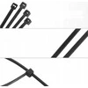 Lean Juodosios nailoninės užveržimo juostos, 100 vnt., 3,6x250 mm