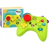 Lean Toys Interaktyvi mokomoji konsolė su šviesomis ir garsais, žalia