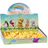 Lean Toys Raktų pakabukas anties formos su LED šviesa ir garsu, 4.5x3.5 cm
