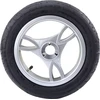 Lean Cars Priekinis plastikinis ratas PRO600 su pripučiama guma 30x8 cm