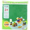 Lean Toys Konstruktoriaus plokštė, tamsiai žalia, 25.5x25.5 cm