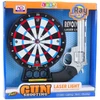 Lean Toys Lazerinis revolveris su taikiniu vaikams, 30 m