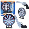Lean Toys Lazerinis revolveris su taikiniu vaikams, 30 m