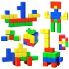 Lean Toys Magnetiniai edukaciniai blokai, 32 vnt.