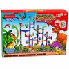 Lean Toys Konstruktorius su rutuliukų trasa, dinozaurų tema, įvairiaspalvis, 192 dalių
