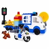 Lean Toys Policijos rinkinys (mėlyna ir balta)