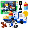 Lean Toys Policijos rinkinys (mėlyna ir balta)