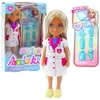 Lean Toys Gydytojo lėlė su medicinos priedais, 13 cm