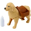 Lean Toys Lėlė su šunimi ir šuniukais, 13 cm