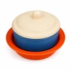 Lean Toys Indų rinkinys mėlynas ir oranžinis 15 vnt.