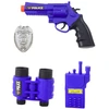 Lean Toys Vaikiškas policininko rinkinys su šalmu ir aksesuarais, 9 dalys