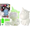Lean Toys Deimantų kūrybinis rinkinys vienaragio formos raktų pakabukui