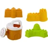 Lean Toys Vaikų smėlio žaislų rinkinys su malūnėliu ir formelėmis