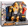 Lean Toys Geltonas robotas su gręžimo funkcija ir šviesos bei garso efektais