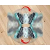 Lean Toys LeanToys Ratinis automobilis su nuotolinio valdymo pultu 360 raudonas