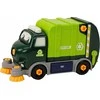 Lean Toys Žalias vaikiškas surenkamas šiukšliavežis su įrankiais