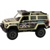 Lean Toys Mašinėlė Off-Road Hunting Car Hunter Bear Lights Sounds rusvai gelsvas