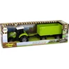 Lean Toys Traktorius su priekaba LeanToys Žalias Farm