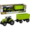Lean Toys Traktorius su priekaba LeanToys Žalias Farm