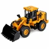 Lean Toys Ratinis krautuvas 1:43 geltonas ir juodas