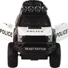 Žaislinis policijos visureigis Lean Toys, baltas/juodas, 24x13,5x10 cm