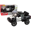 Žaislinis policijos visureigis Lean Toys, baltas/juodas, 24x13,5x10 cm