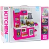 Lean Toys Žaislinė virtuvė vaikams su garais ir šviesomis 64 dalys