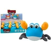 Lean Toys Vonios žaislas - mėlynas užsukamas krabas
