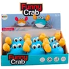 Lean Toys Vonios žaislas - mėlynas užsukamas krabas