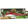 Lean Toys Radijo bangomis gyvatė Animal Kingdom, raudona