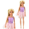 Lean Toys Lėlė balerina Anlily su judančiomis galūnėmis ir aksesuarais