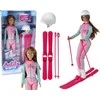 Lean Toys Lėlė Anlily slidininkė su priedais
