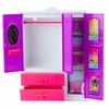 Lean Toys Lėlė Anlily su Spinta ir Priedais, 24 vnt.