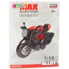 Lean Toys Motociklo surinkimo varžtas metalui 1:14 „pasidaryk pats“ aukso elementai Juodas