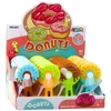 Lean Toys Rankinis vėjo malūnėlis „Donut“, 14 cm